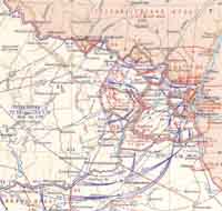 Карта Сталинградской битвы